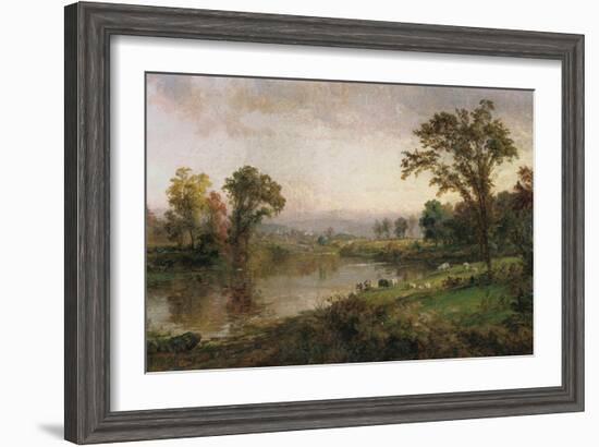 Riverscape - Early Autumn, 1888-Jasper Francis Cropsey-Framed Giclee Print