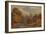 'Riverside', 19th century, (1935)-William Havell-Framed Giclee Print