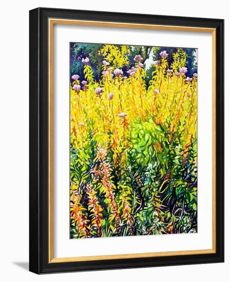 Riverside Late Summer-Christopher Ryland-Framed Giclee Print