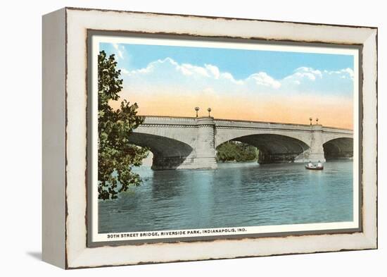 Riverside Park, Indianapolis, Indiana-null-Framed Stretched Canvas