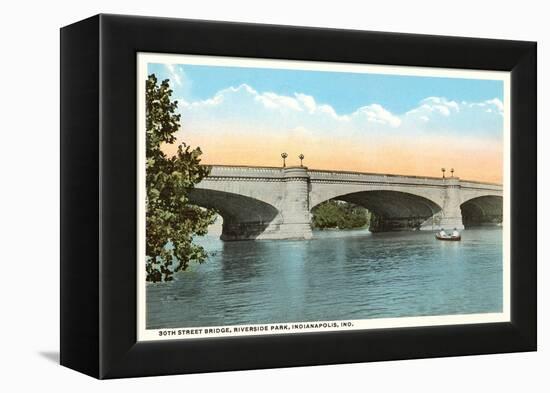 Riverside Park, Indianapolis, Indiana-null-Framed Stretched Canvas