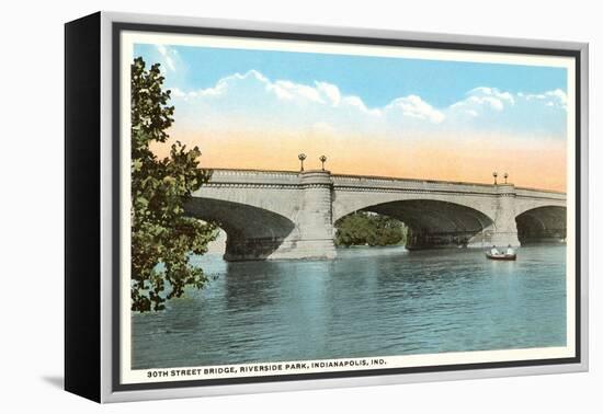 Riverside Park, Indianapolis, Indiana-null-Framed Stretched Canvas