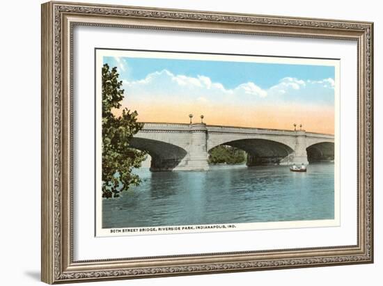 Riverside Park, Indianapolis, Indiana-null-Framed Art Print