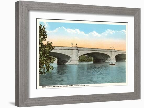 Riverside Park, Indianapolis, Indiana-null-Framed Art Print