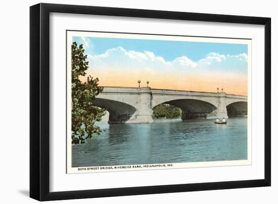 Riverside Park, Indianapolis, Indiana-null-Framed Art Print