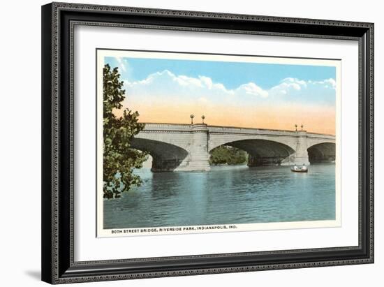 Riverside Park, Indianapolis, Indiana-null-Framed Art Print