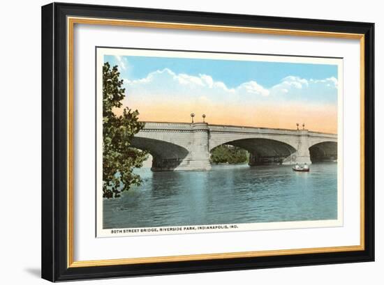 Riverside Park, Indianapolis, Indiana-null-Framed Art Print