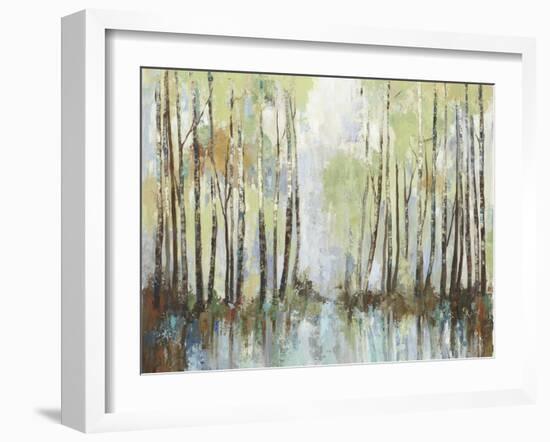 Riverside Reflections-Allison Pearce-Framed Art Print