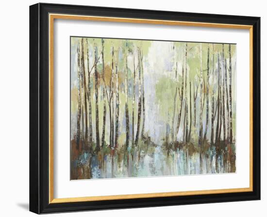 Riverside Reflections-Allison Pearce-Framed Art Print