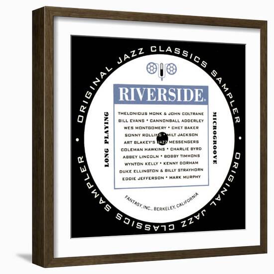 Riverside Sampler-null-Framed Art Print