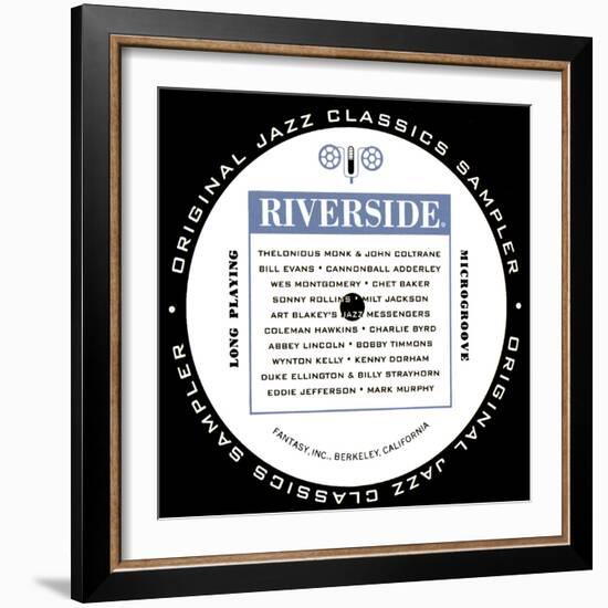 Riverside Sampler-null-Framed Art Print