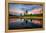 Riverside Sunset Reflections, Gibbon River, Yellowstone National Park-Vincent James-Framed Premier Image Canvas