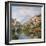 Riverside Village II-Charles Kuwasseg-Framed Art Print