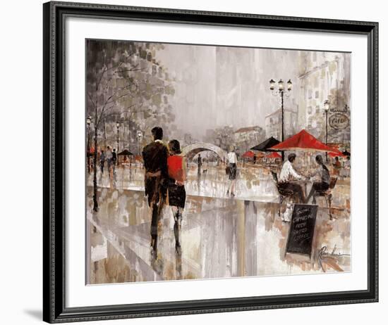 Riverwalk Charm-Ruane Manning-Framed Art Print