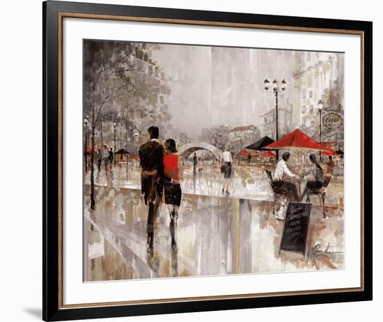 Riverwalk Charm-Ruane Manning-Framed Art Print