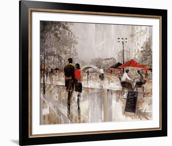 Riverwalk Charm-Ruane Manning-Framed Art Print