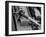 Rivet Gun known as the Cricket on Construction Site of the Manhattan Building Company-Arthur Gerlach-Framed Photographic Print