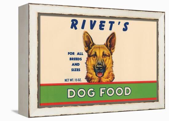 Rivet's Dog Food-null-Framed Stretched Canvas