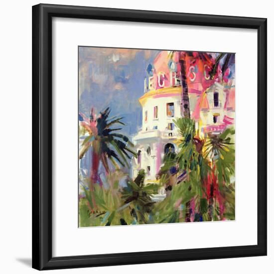 Riviera Balcony, 2002-Peter Graham-Framed Premium Giclee Print