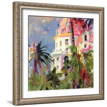 Riviera Balcony, 2002-Peter Graham-Framed Giclee Print