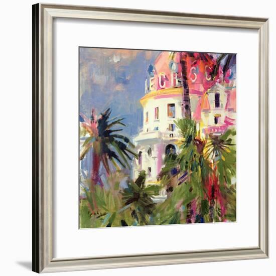 Riviera Balcony, 2002-Peter Graham-Framed Giclee Print