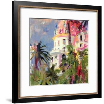 Riviera Balcony, 2002-Peter Graham-Framed Giclee Print