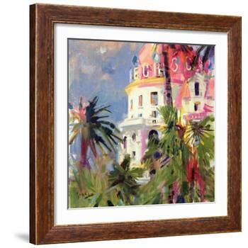 Riviera Balcony, 2002-Peter Graham-Framed Giclee Print