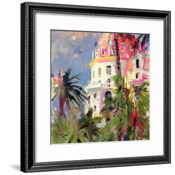 Riviera Balcony, 2002-Peter Graham-Framed Giclee Print