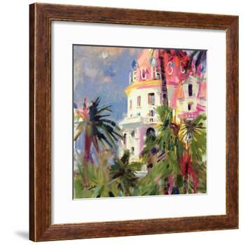 Riviera Balcony, 2002-Peter Graham-Framed Giclee Print