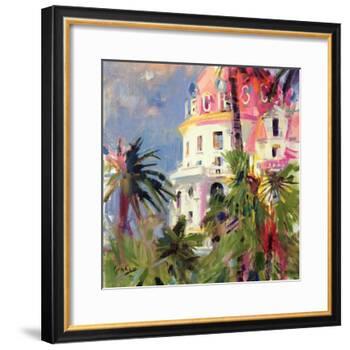 Riviera Balcony, 2002-Peter Graham-Framed Giclee Print
