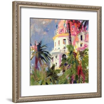 Riviera Balcony, 2002-Peter Graham-Framed Giclee Print