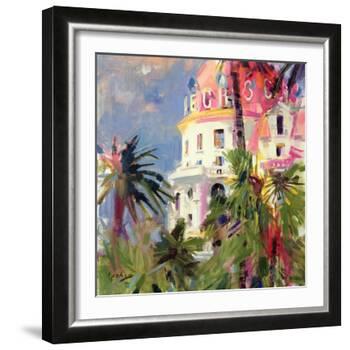 Riviera Balcony, 2002-Peter Graham-Framed Giclee Print