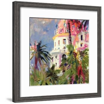 Riviera Balcony, 2002-Peter Graham-Framed Giclee Print