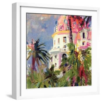 Riviera Balcony, 2002-Peter Graham-Framed Giclee Print