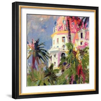 Riviera Balcony, 2002-Peter Graham-Framed Giclee Print