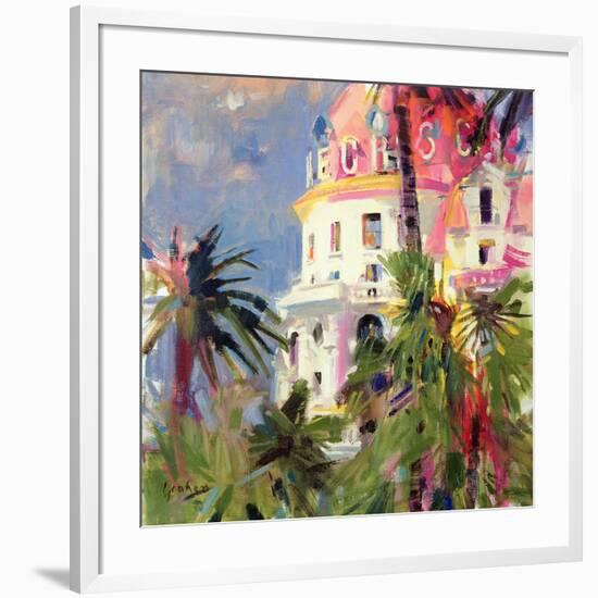 Riviera Balcony, 2002-Peter Graham-Framed Giclee Print