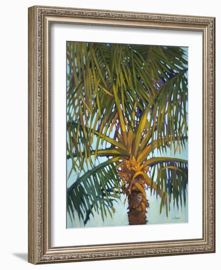 Riviera Palm-J Charles-Framed Art Print