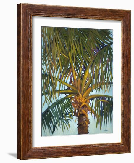 Riviera Palm-J Charles-Framed Art Print