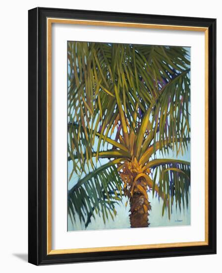 Riviera Palm-J Charles-Framed Art Print