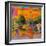 Riviera Reflections-Cannes, 2022 (Oil on Canvas)-Peter Graham-Framed Giclee Print