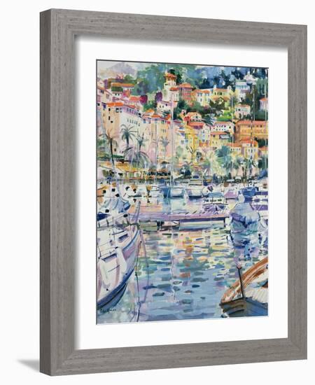 Riviera Yachts, 1996-Peter Graham-Framed Giclee Print