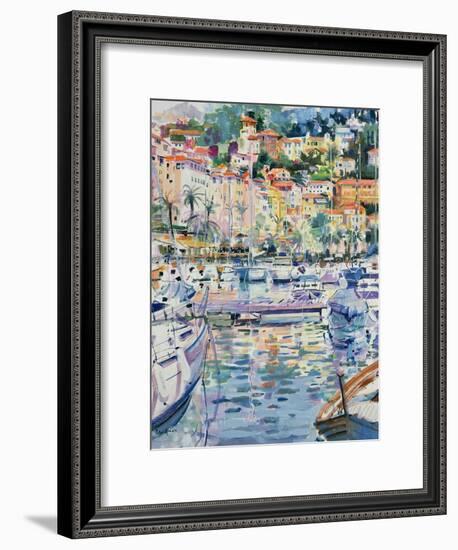 Riviera Yachts, 1996-Peter Graham-Framed Giclee Print