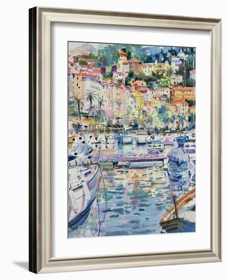 Riviera Yachts, 1996-Peter Graham-Framed Giclee Print