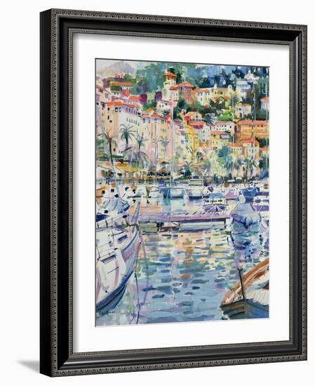 Riviera Yachts, 1996-Peter Graham-Framed Giclee Print