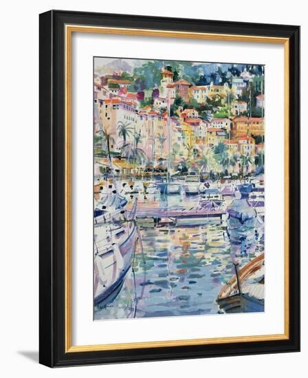 Riviera Yachts, 1996-Peter Graham-Framed Giclee Print