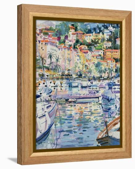 Riviera Yachts, 1996-Peter Graham-Framed Premier Image Canvas