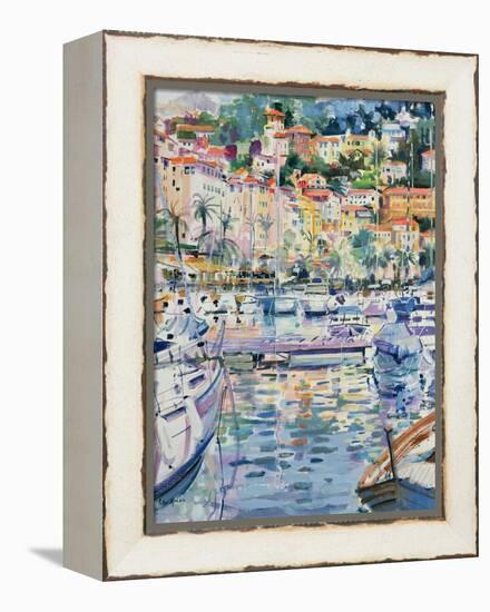 Riviera Yachts, 1996-Peter Graham-Framed Premier Image Canvas