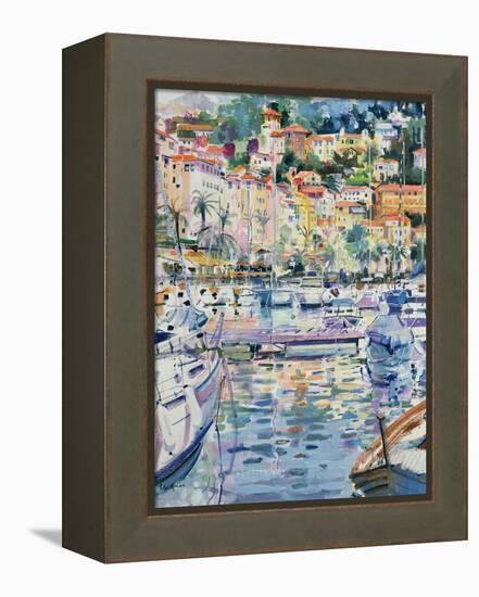 Riviera Yachts, 1996-Peter Graham-Framed Premier Image Canvas