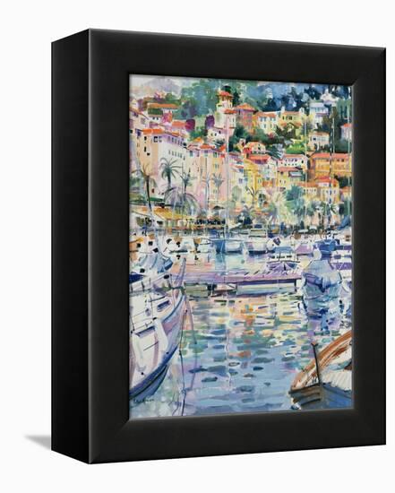 Riviera Yachts, 1996-Peter Graham-Framed Premier Image Canvas