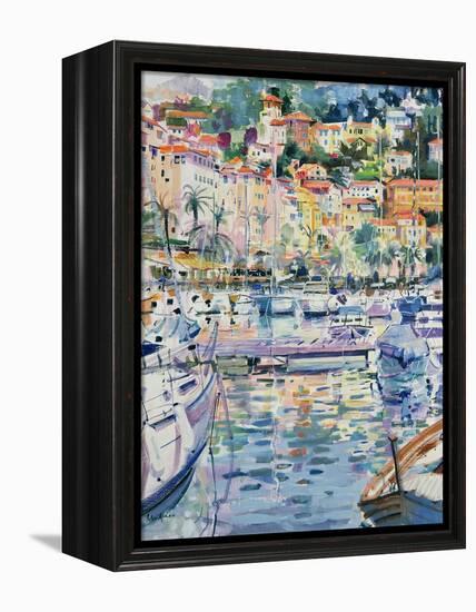 Riviera Yachts, 1996-Peter Graham-Framed Premier Image Canvas